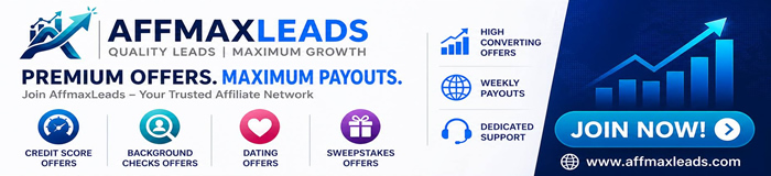 AffMaxLeads banner