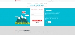 Identity IQ Credit Score $1 Trial (CC Submit) - Credit Score/Financial - US