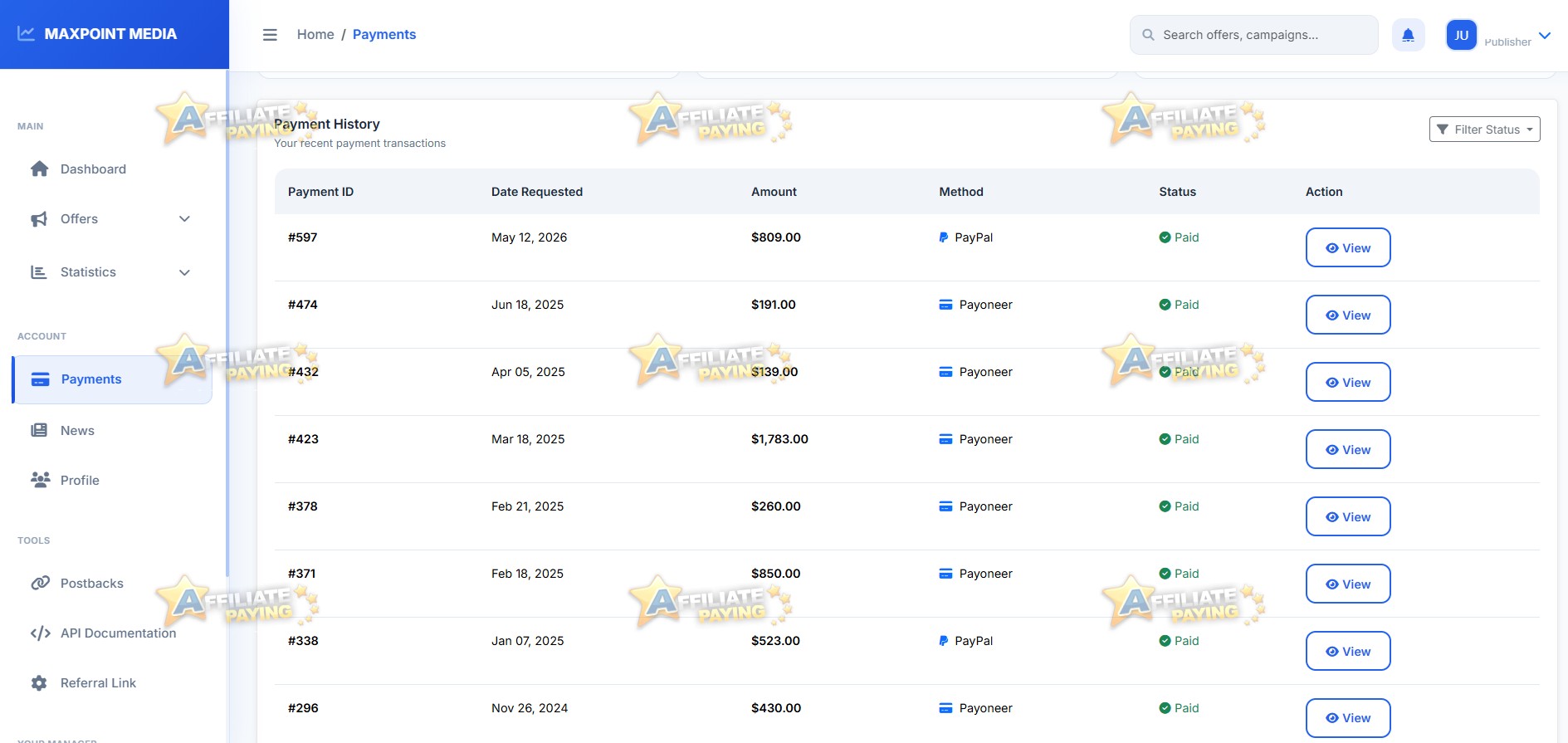Maxpoint Media - Affiliate Network Reviews & Details - Affpaying