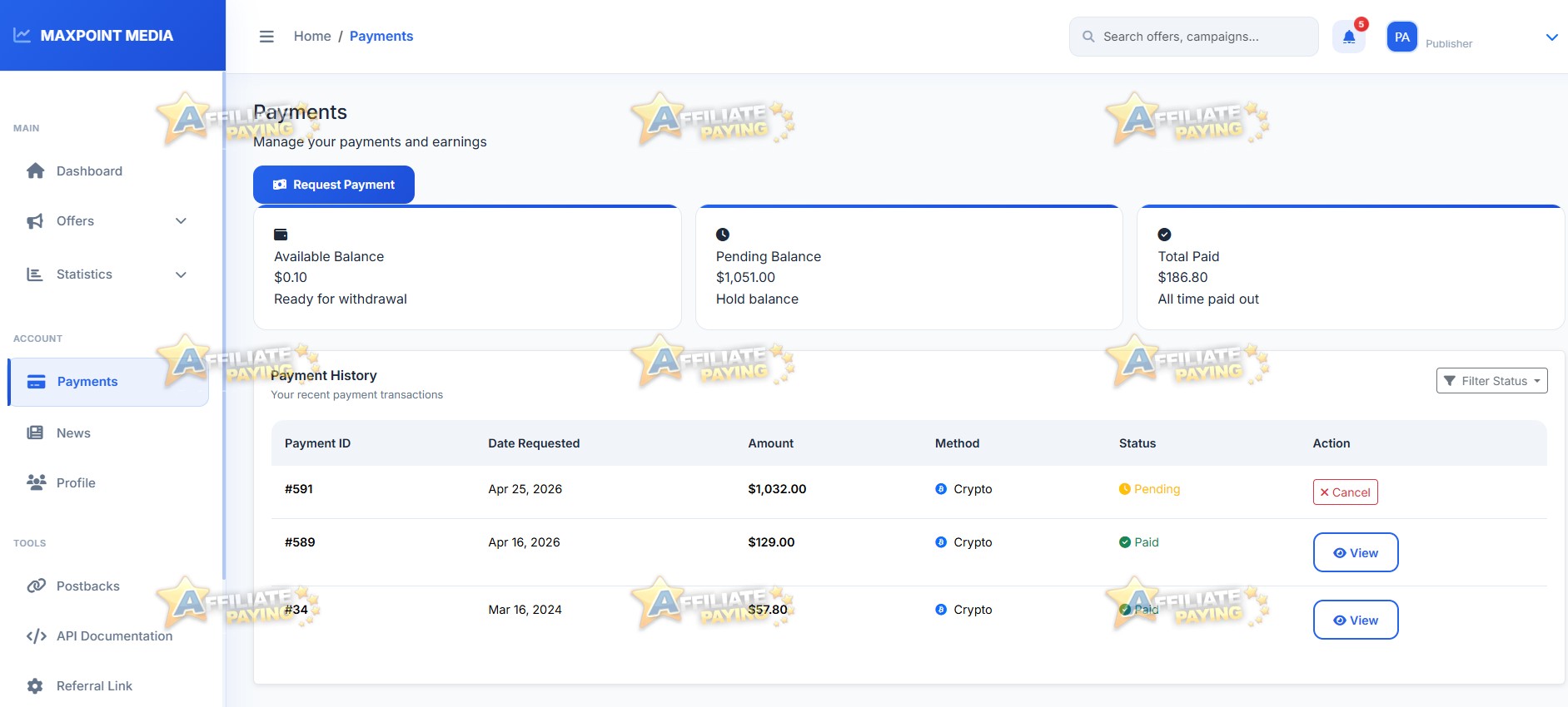 Maxpoint Media - Affiliate Network Reviews & Details - Affpaying